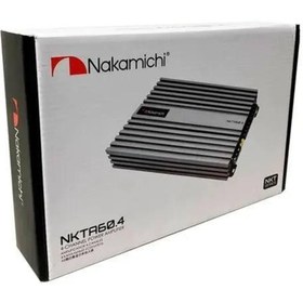 Resim OTODUNYAM Nakamichi Nkta 60.4 Kanal 1500 Watt Stereo Oto Amfi Amplifikatör 