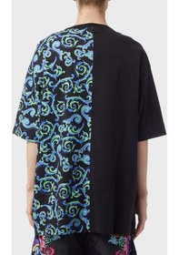 Resim Versace Jeans Couture Erkek T Shirt 74gahe06 Cj00e 899 Siyah 