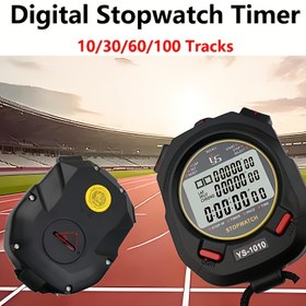 Resim 1 Adet Profesyonel Dijital Işıklı Çakmak Saati 10/30/60/100 Takip Depolama, Kronograf, Tur Sayacı, İşıltılı Ekran & -Güçlü (, Uyumlu) - Koşu,, Yüzme Hakemleri için Çok Spor Antrenman Zamanlayıcısı Atletik ve Antrenörler için Ideal Hediye (-Düşük Voltaj Operasyonu, İnsan Mekaniğine uygun Kayış, Dayanıklı Ve Kaliteli Tasarım)), Kronometre Zamanlayıcı Spor Paketi,Profesyonel Spor Kronometre Çok Fonksiyonlu,Spor Salonu Kronometresi,Düğmeli Büyük Kronometre,Spor Kronometresi 