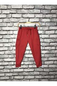 Resim twins tailors Ikili Çocuk Eşofman Altı Gri Kırmızı 