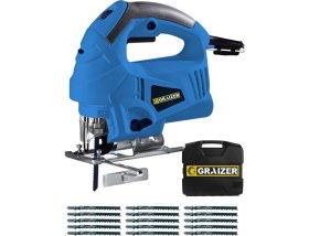 Resim Graizer Alman 3200 W Sjs Metal Şanzuman 6 Kademe Devirli Lazerli Otomatik Dekupaj Testere + 15 Uç 