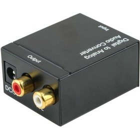 Resim Dijital Optik Coaxial To Analog Dönüştürücü Adaptör 