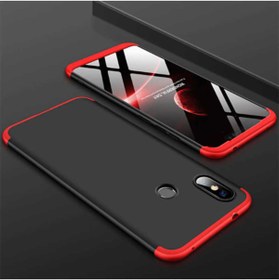 Resim Nezih Case Xiaomi Redmi Note 7 Uyumlu Sert Silikon Kılıf (MAT GÖRÜNÜM ULTRA İNCE) Siyah/kırmızı 