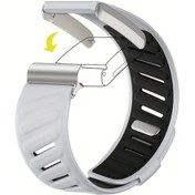 Resim Cloud011 Nefes Alabilir Light Gray Fitness Bilek Bandı Çift Renk Silikon Ayarlanabilir Whoop 4.0 Kayışı 