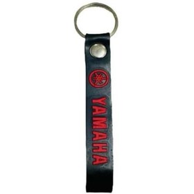 Resim Gogo Yamaha Uyumlu Anahtarlık Siyah/Kırmızı 