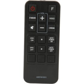 Resim AKB74815311 Soundbar Uzaktan Kumanda Yedek Parçası AS260B LAS160B LAS454B 45A1 D ile Uyumlu (Yurt Dışından) 