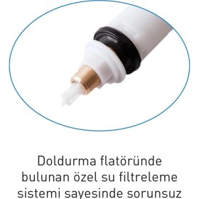 Resim Gama Alttan Doldurma Plastik Flatör Rezervuar Şamandırası 