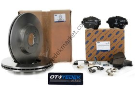 Resim Ford Courier (2014-2022) Ön Fren Disk Ayna Takım 278 Mm Ön Fren Balata (Otosan) 