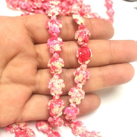 Resim Turkuaz Havlit Kaplumbağ- Kırmızı & Pembe Mix 