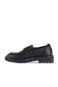 Resim Bueno Shoes Siyah Deri Kadın Loafer 01wz6703 