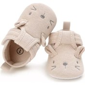 Resim My Only Brand Yenidoğan Bebekler İçin Yazlık Balerin Pinetkler 227826902 Kahve 