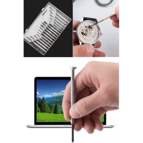 Resim Munico Hassas Gözlük Saat Seti Profesyonel Akıllı Tamir Telefon & Gözlük & Saat Tamir Seti 16 Parça Pro 
