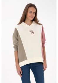Resim U.s. Polo Assn. Kadın Sweatshirt 50313585-vr256 İnci 
