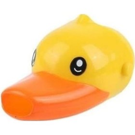 Resim Buffer Çocuklar İçin Eğitici Ve Güvenli Musluk Uzatıcı Genişletici Başlık Aparatı Ördek Figürlü 