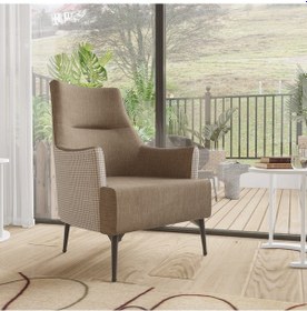 Resim Linen Berjer Salon&oturma Odası - Kahve 