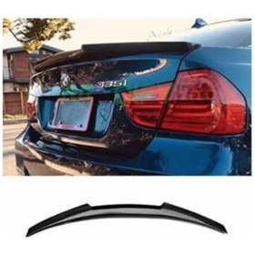 Resim Bmv E90 Yarasa Spoyler Parlak Siyah 