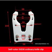 Resim Yunboo Otomasyonlu Taşkın Makinesi Iso30 Bt30 Bt40nbt30 Uyumlu Otomatik Bıçak Değiştirme Ve Dahili Kalp Şekilli Bıçak Deposu 