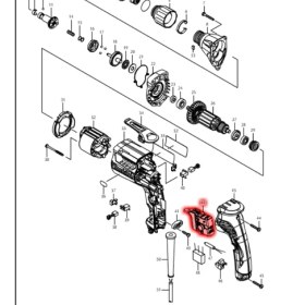 Resim Makita 650614-1 Şalter 