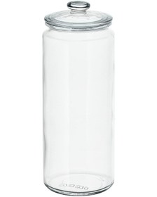 Resim Cam Kapaklı Kavanoz Meridyendukkan 1,8 Litre Vakum Özellikli Şeffaf Kavanoz 