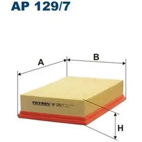 Resim Fıltron Ap1297 Hava Filtresi 6g929601ab Lr003011 Lr005816 