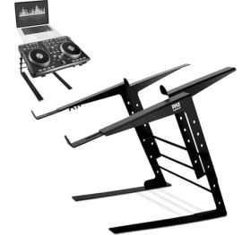 Resim PLPTS38 Dizüstü Bilgisayar Standı, Ayarlanabilir Yükseklik, Ergonomik Tasarım, Kaymaz Dişler, Dj Mikseri, Ses Cihazları, Iş Istasyonu, Oyun ve Ev Için 
