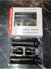 Resim Motorjinal Motosiklet Spor Elcik Gaz Kolu Elcik Gidon Topuzu Set (SİYAH) UNIVERSAL 