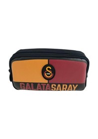 Resim Galatasaray Parçalı Suni Deri Kalem Çantası 25555 Çok Renkli 