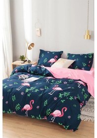 Resim Ranforce Tek Kişilik Çift Taraflı Nevresim Seti Teksetflamingo 