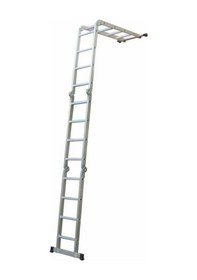 Resim Beykon BY-104 16 Basamaklı 4.70 M Katlanır Çok Amaçlı Akrobat Merdiven 