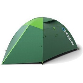 Resim Husky Boyard Plus 4 Kişilik Yeşil Kamp Çadırı 