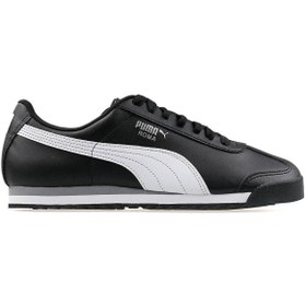 Resim Puma Roma Basic Erkek Siyah Günlük Ayakkabı 35357211 