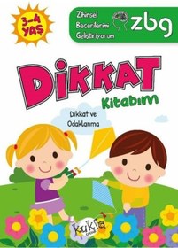 Resim 3 - 4 Yaş Dikkat Kitabım - Dikkat ve Odaklanma - ZBG Zihinsel Becerilerimi Geliştiriyorum - Buçe Dayı - Kukla 