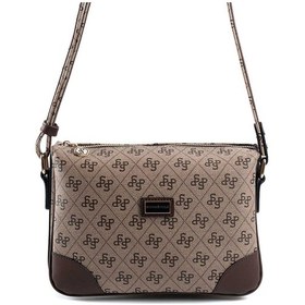 Resim Çapraz Çanta Kadın Silver Polo 784-47854 Sılver Polo M178 Koyu Bej-mat Kahve Bej 