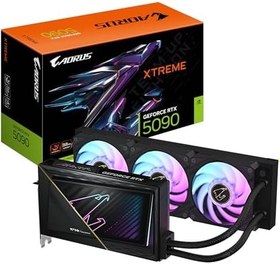 Resim Gigabyte Aorus Geforce Rtx 5090 Xtreme Waterforce 32gb Dlss 4 512 Bit Gddr7 Sıvı Soğutmalı Ekran Kar 