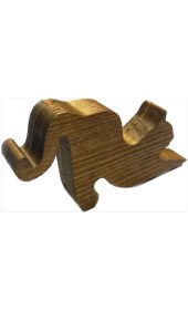 Resim Göksu 3 Adet Ahşap Kapı Stoperi Kedi Tasarımlı Kapı Tutacağı 