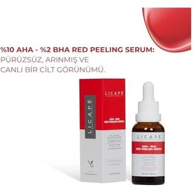 Resim Loure Red Peeling Serum Aha 10 Bha 2 