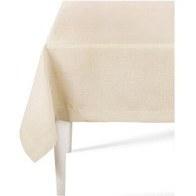 Resim Dikdörtgen Masa Örtüsü Krem 150x230 Cm 