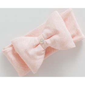 Resim Caramell %100 Pamuk Kız Bebek Fiyonk Detaylı Saç Bandı Bandana (1-24 ay arası) 