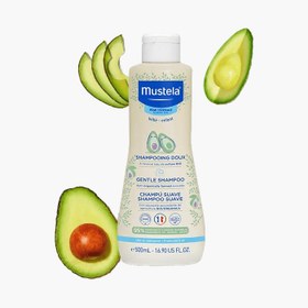 Resim Mustela Gentle Göz Yakmayan Bebek Şampuanı 500 ml 