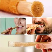 Resim HOME TIMES Doğal Arap Bitkisi Diş Çubuğu - Olgun Orta Doğu Diş Fırçası, Nazik Yetişkin Ağız Bakımı için Ultra İnce Lifli Kıllar, Yüksek Kaliteli Diş Temizliği 