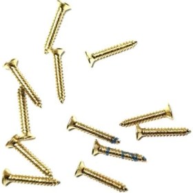 Resim Skygo Krm Klips, Menteşe, Ayak, Ağaç, Sunta Vidası 2,2X13 mm - Sarı 1000 Adet Krm 
