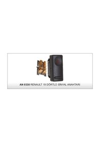 Resim Anahtar Flaşör Renault R19 10902 - An752 - An0330 