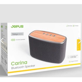 Resim Ayda Jopus Carina Bluetooth Hoparlör Gri Radyolu 