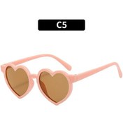 Resim Klassnumkalp Şekilli Çocuk Güneş Gözlüğü Uv400 Koruma Klasik Sevimli Yaz Aksesuarımor51gri Gri 