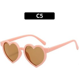 Resim Klassnumkalp Şekilli Çocuk Güneş Gözlüğü Uv400 Koruma Klasik Sevimli Yaz Aksesuarımor51gri Gri 