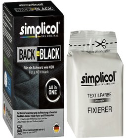 Resim Genel Markalar Simplicol Siyah Toz Tekstil Kumaş Boyası Ve Renk Tazeleme Canlandırma X 4 Paket 