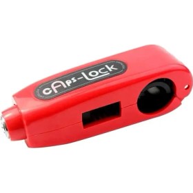 Resim Pengfushop5 Kırmızı Stil Motosiklet Kavrama Kilidi Gaz Gidon Anti-Hırsızlık Kilidi Motosiklet Aksesuarları Için Dayanıklı Fren Kolu Güvenlik Scooter Kilidi (Yurt Dışından) 