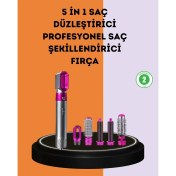Resim Ronanna Çok Fonksiyonlu Saç Kurutma ve Şekillendirme Makinesi 5 Başlık 