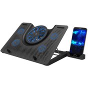 Resim FRISBY FNC-5240ST 5 Fanlı Laptop Soğutucusu ve Standı 