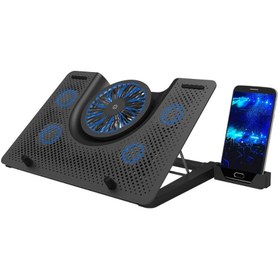 Resim FRISBY FNC-5240ST 5 Fanlı Laptop Soğutucusu ve Standı 